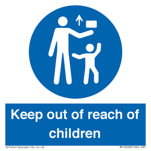 Keep out of reach of children